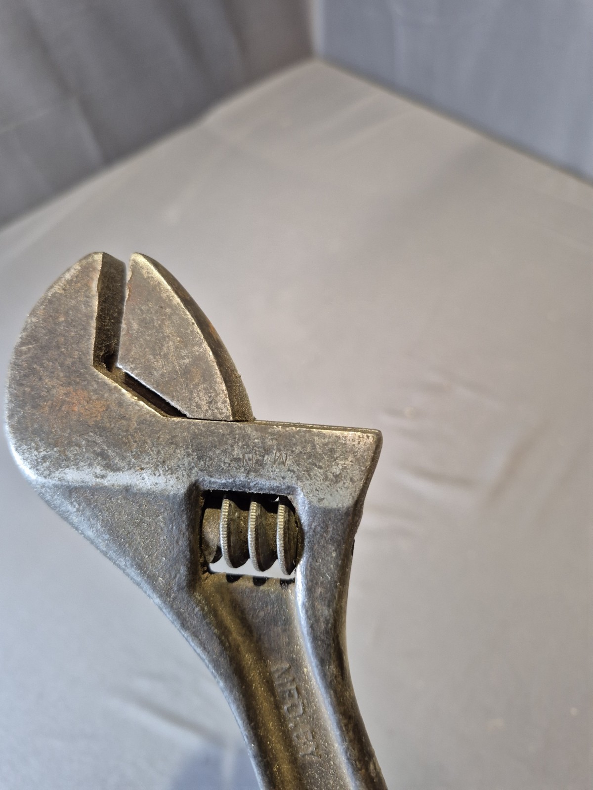 CRESCENT TOOL CO AT112 12 INCH ADJUSTABLE WRENCH MADE IN THE USA! JAMESTOWN, N.Y