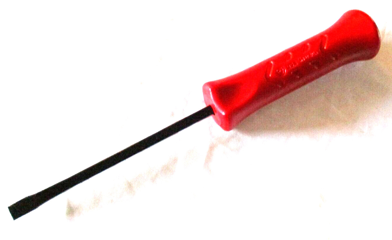 New Snap-on™ 10″ long Red Striking Prybar Straight Edge MPBS10R