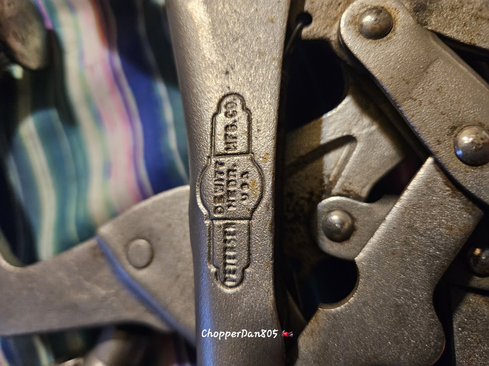 5pc. Vintage Peterson DeWitt Vise-Grip Locking C-Clamps 🧰 Sizes: 6R, 11R, 11SP
