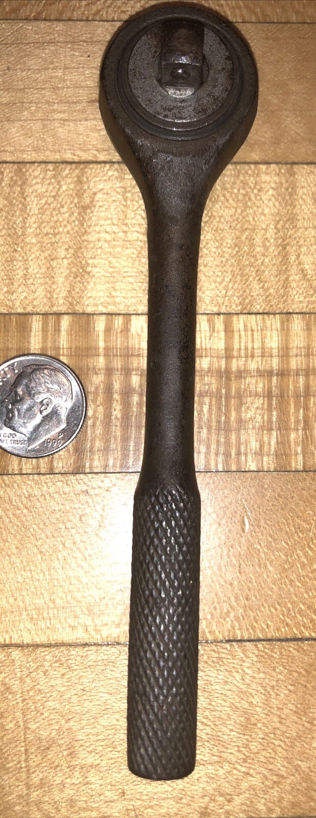 VTG RARE EARLY WILLIAMS BM-71 1/4″ DRIVE FINE TOOTH HD RATCHET (FREE S&H)