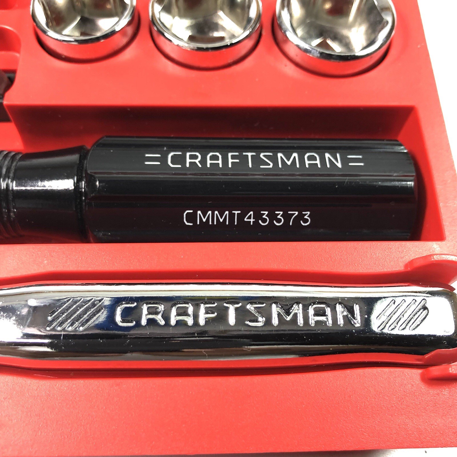 Craftsman 24-pc 3/8″ Drive SAE Nano Ratchet & Socket Set No Carry Caddy