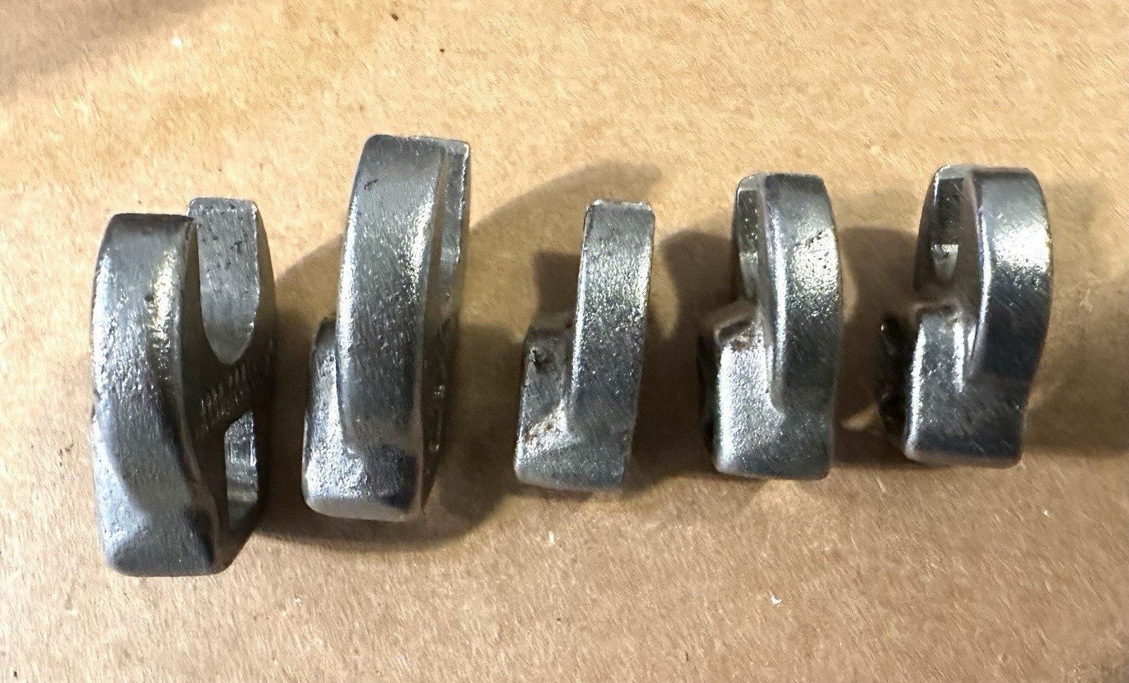 Proto 3/8 Dr Crow Foot sockets 4922 11/16, 4920 5/8, 4916 1/2 4914 7/16 4912 3/8