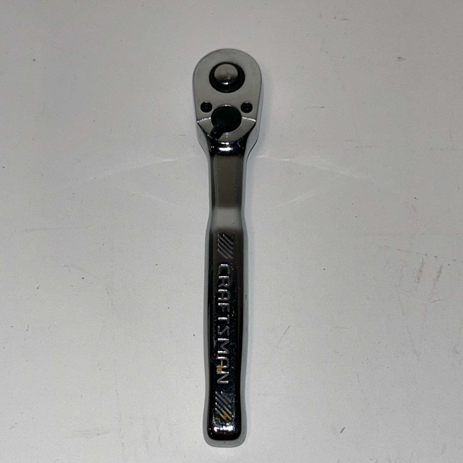 Craftsman 1/4» Drive 72 Tooth Pear Head Quick Release Ratchet CMMT81747