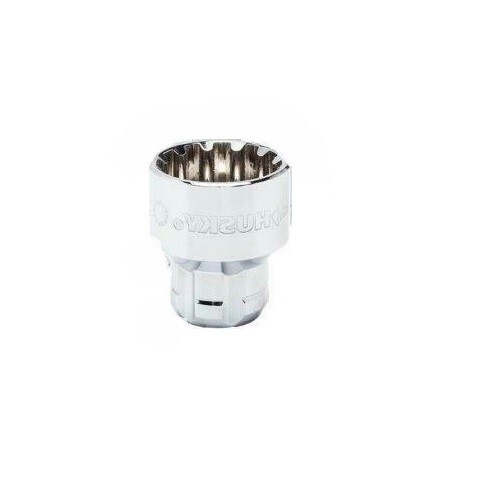 Husky Pass Thru Socket 3/8″ Drive 10mm Socket Universal 12 PT. Max Axess Through