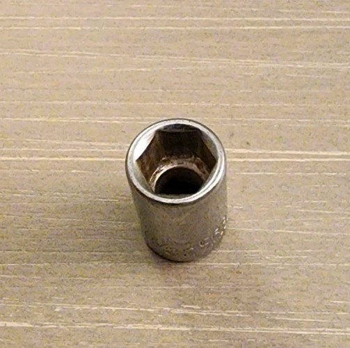 Craftsman USA 11/32″ Socket 6 Point 1/4″ Drive (No Catalog Series Stamp)