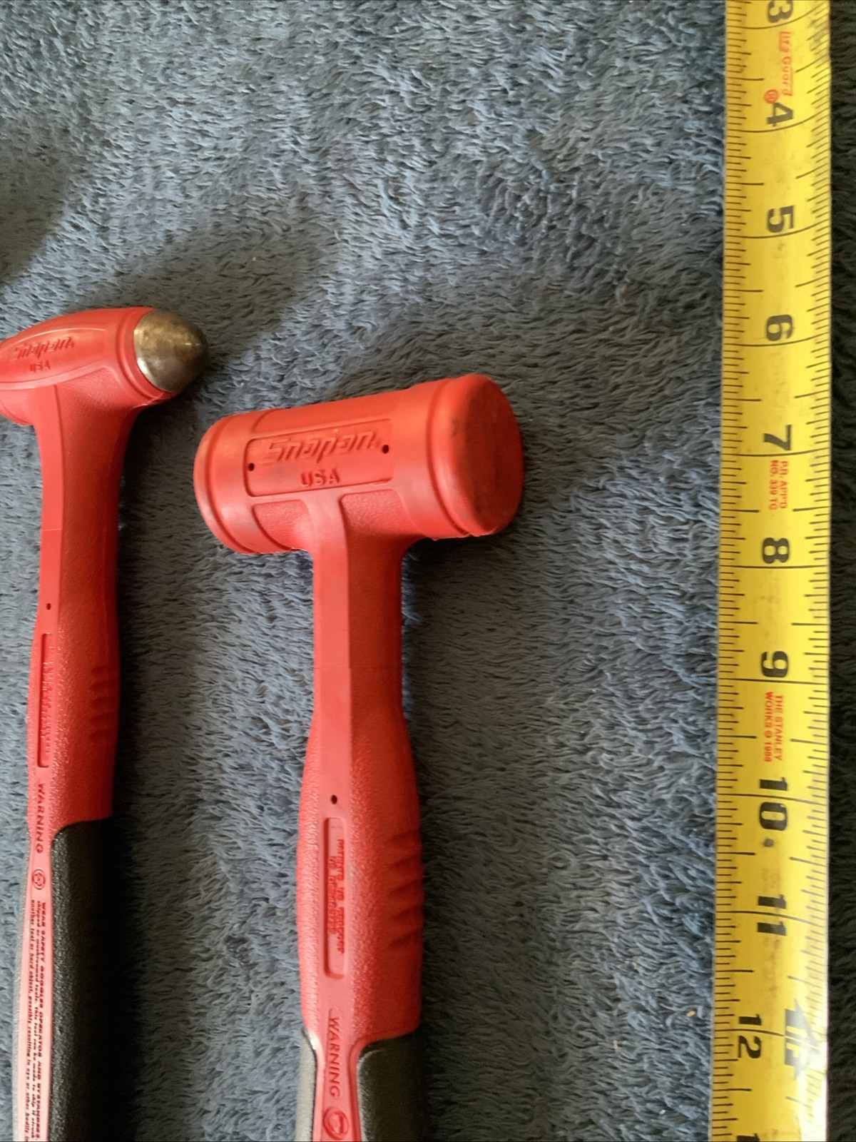 Snap On 3pc Hammer Set…see Pics….hbbd24, Hbbd8, Hbfe16….