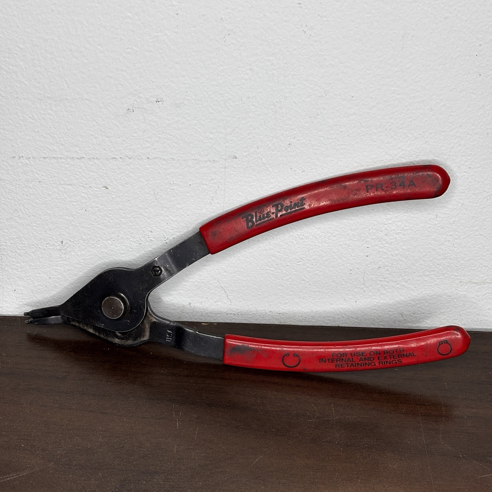 Blue Point Snap Ring Pliers Internal & External PR-34A Made In USA Vintage Tool