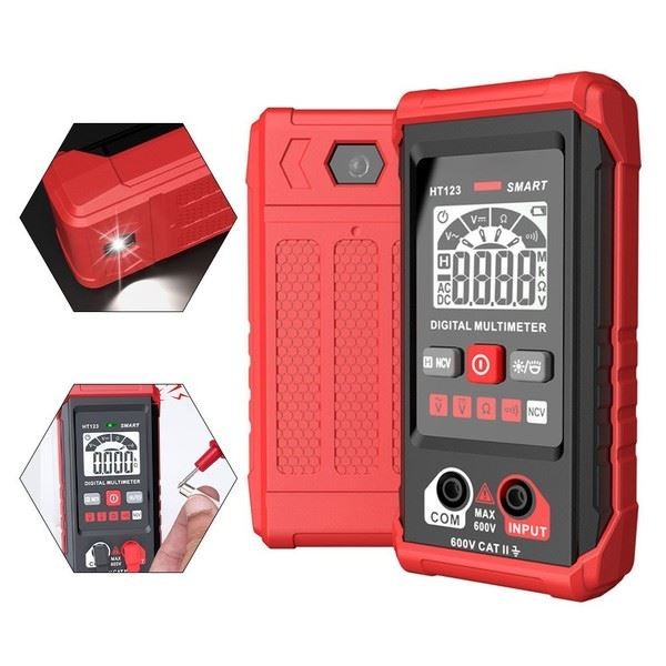 AC DC Multimeter with Backlight Portable Design for Home Improvement Projects
