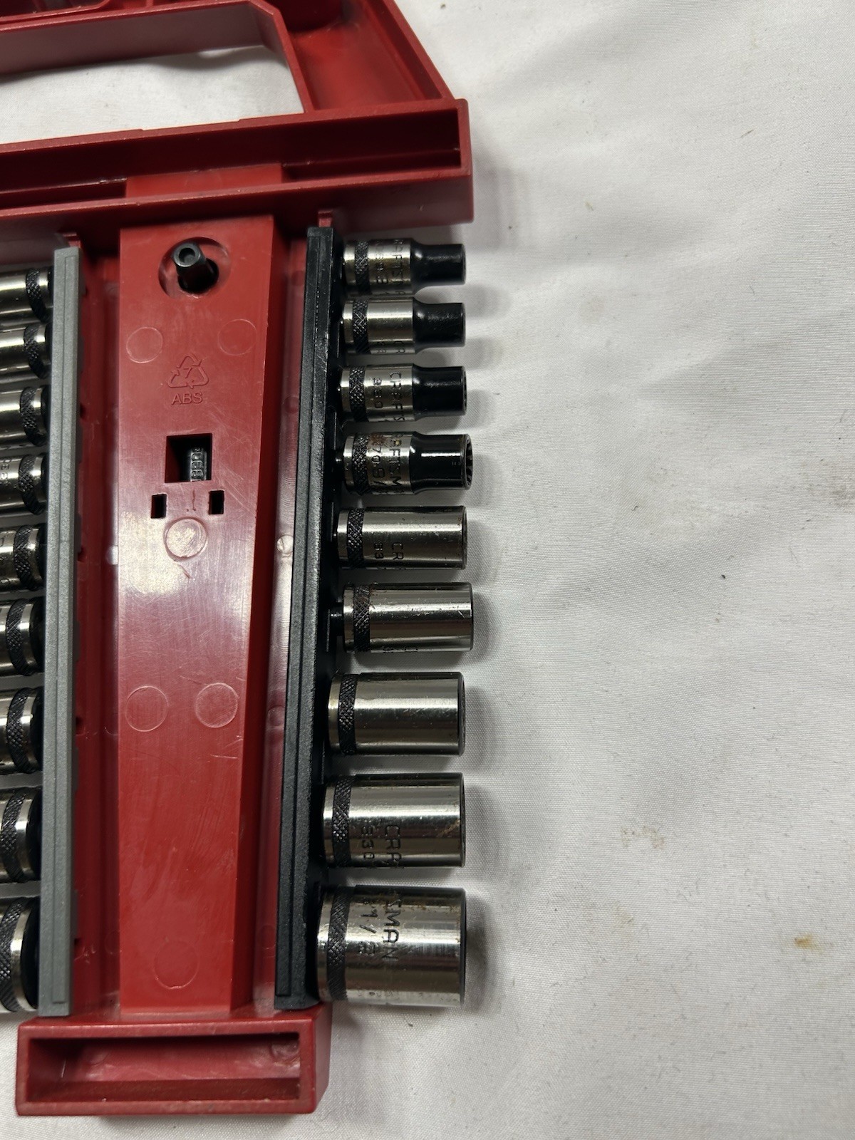 Craftsman 19 Pc SAE Metric 1/4” Drive Universal Socket Wrench Set 32825