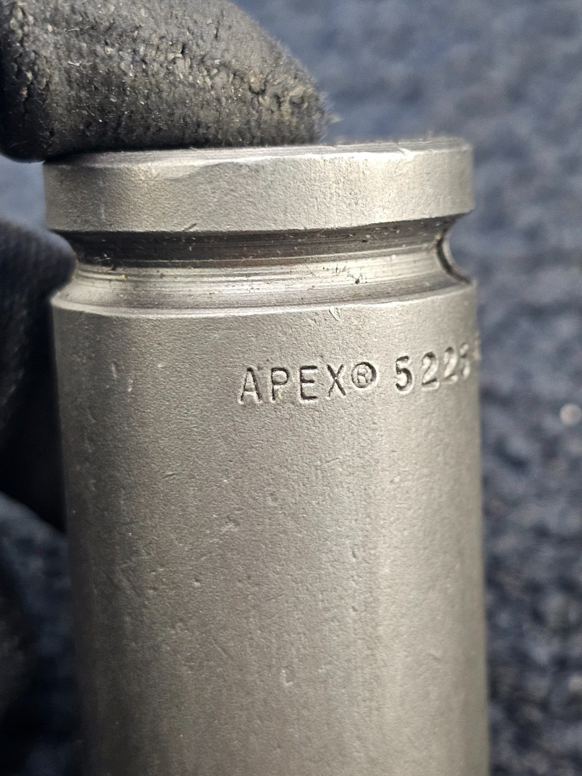 Apex 5225-D: 25/32» 12-Point Long Impact Socket, 1/2» Square Drive