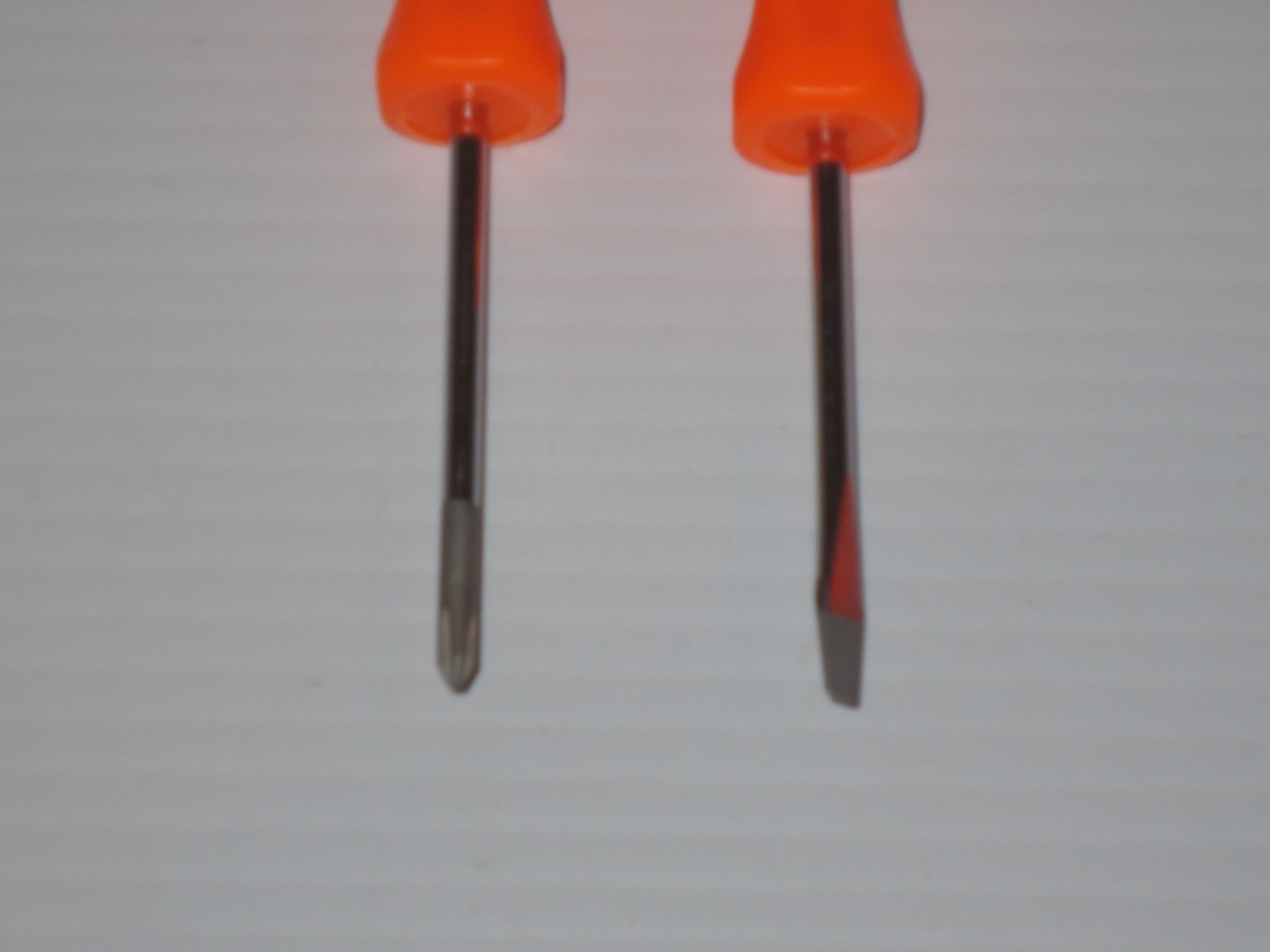 NEW Snap On Pocket Screwdrivers, SET, Orange, Mini Phillips & Flat Blade ~ NEW!