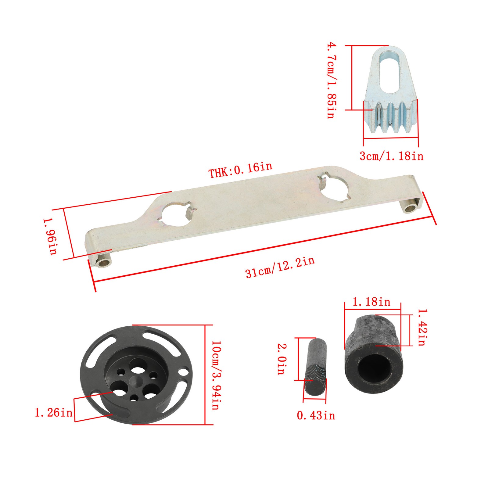 LABLT Camshaft Timing Locking Tool Kit For GM Ecotec 2.0L 2.4L Engine Alignment