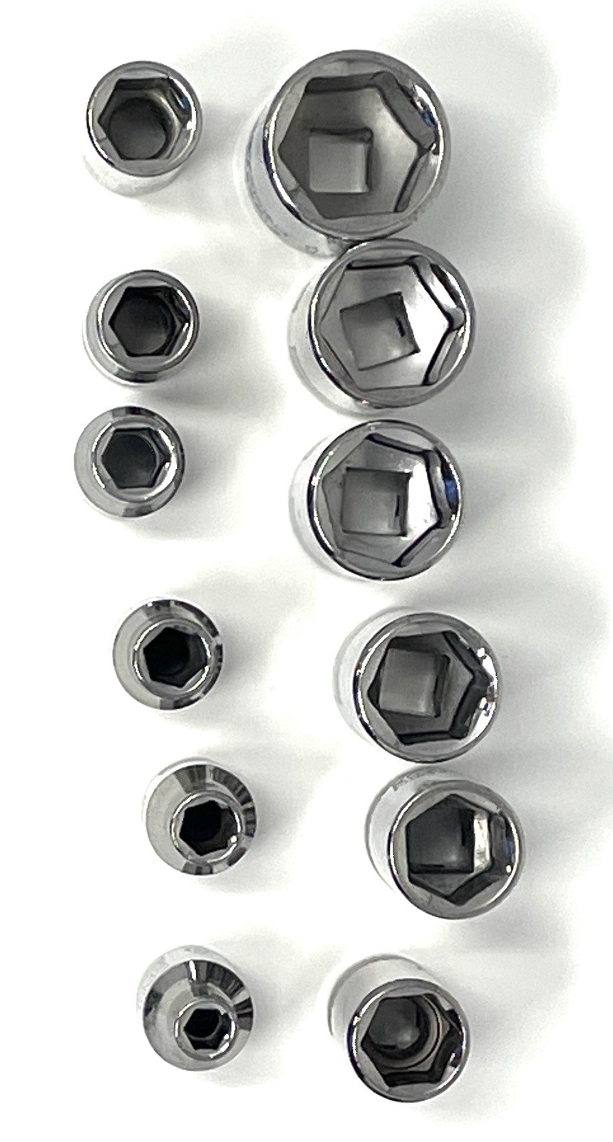 CRAFSTMAN 1/4” 6 Point Shallow Socket Set Metric 12 Pieces