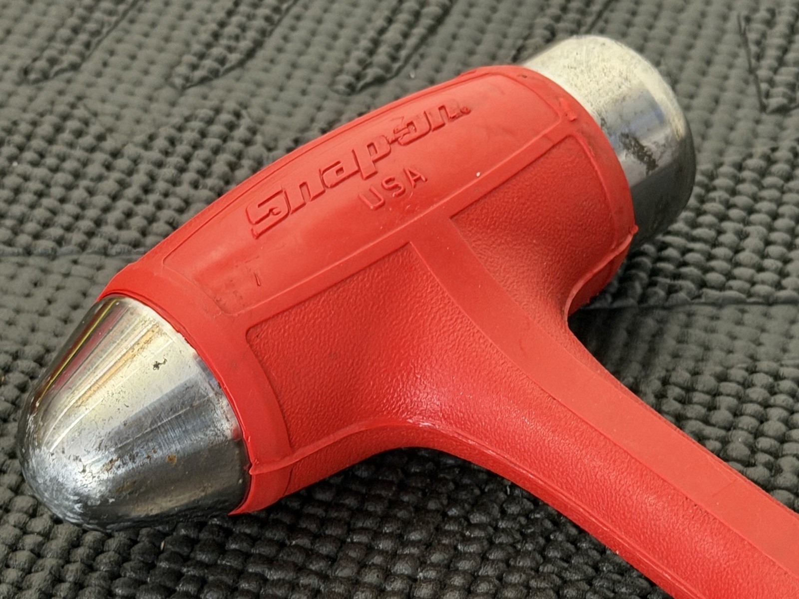 Snap-On 32oz Ball Peen Soft Grip Dead Blow Hammer RED USA🇺🇸 – HBBD32