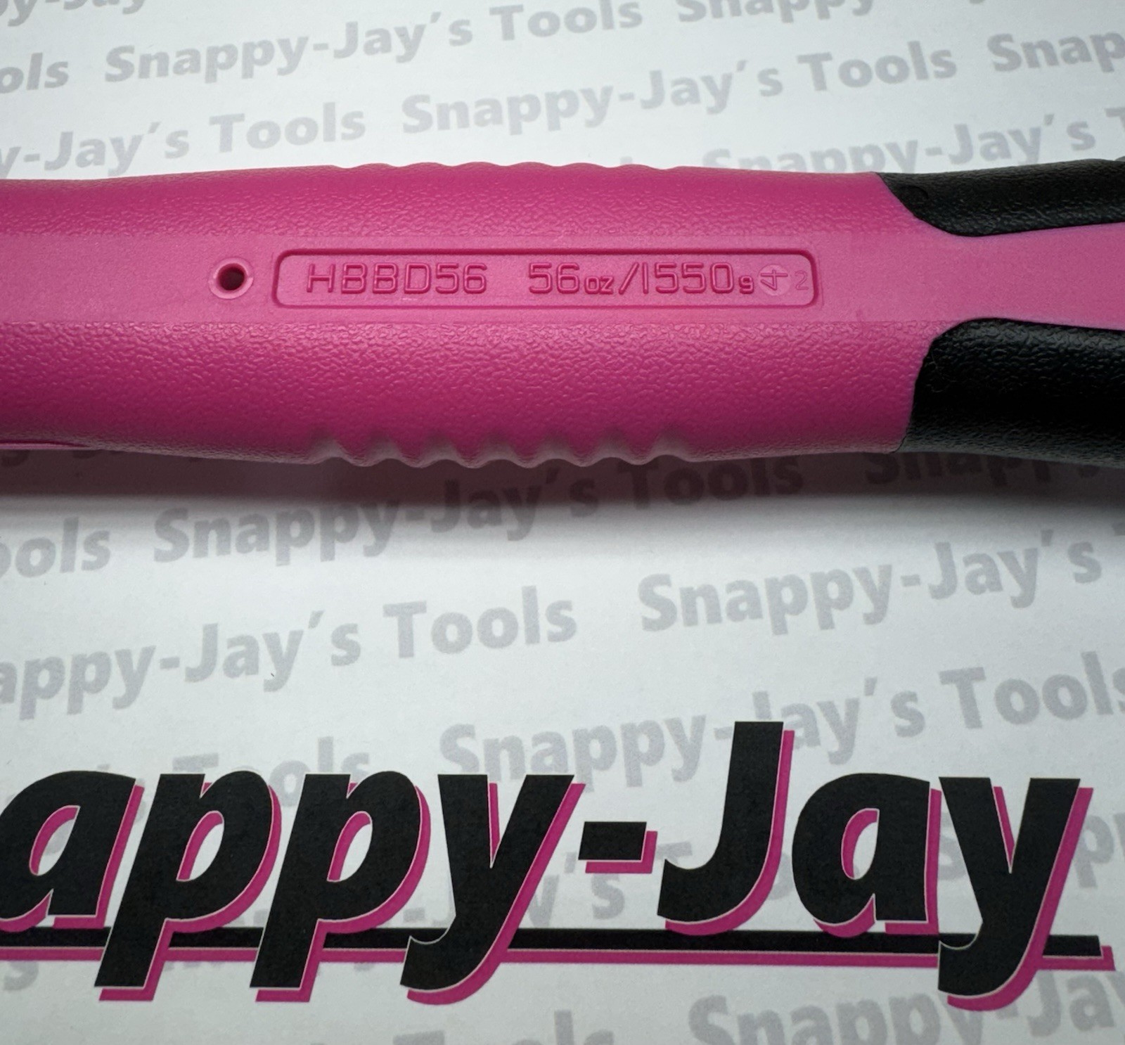 Snap-on Tools USA NEW ELECTRIC PINK 56oz Ball Peen Dead Blow Hammer HBBD56EP