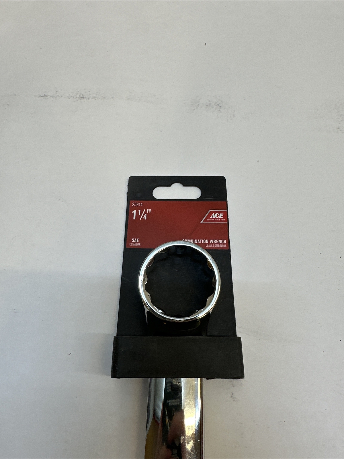 Ace Pro Series 1-1/4 in. X 1-1/4 in. SAE Combination Wrench 25914