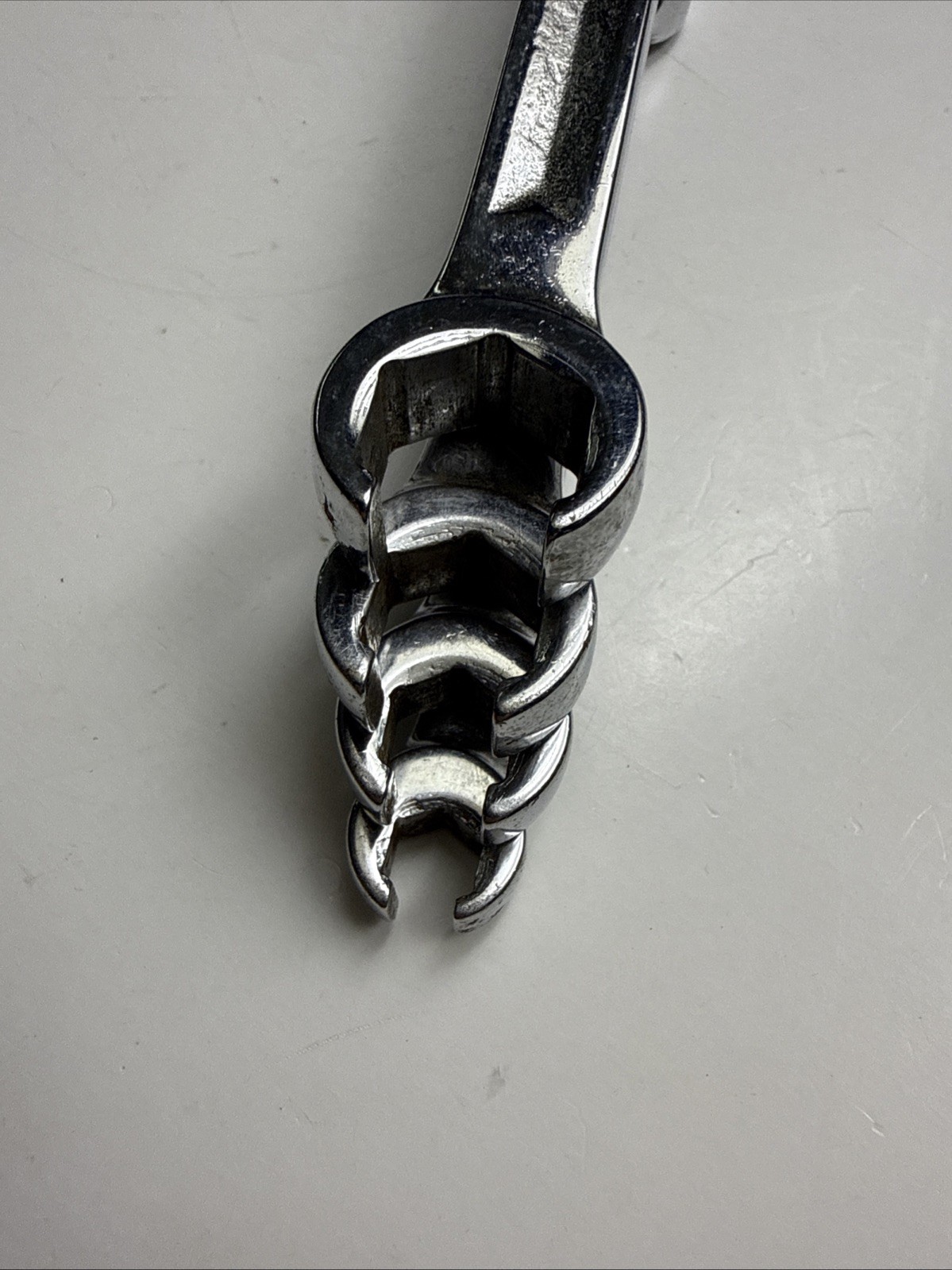 SNAP-ON 6PT DOUBLE FLARE END WRENCH SET 3/8 7/16 1/2 9/16 5/8 11/16 3/4 13/16