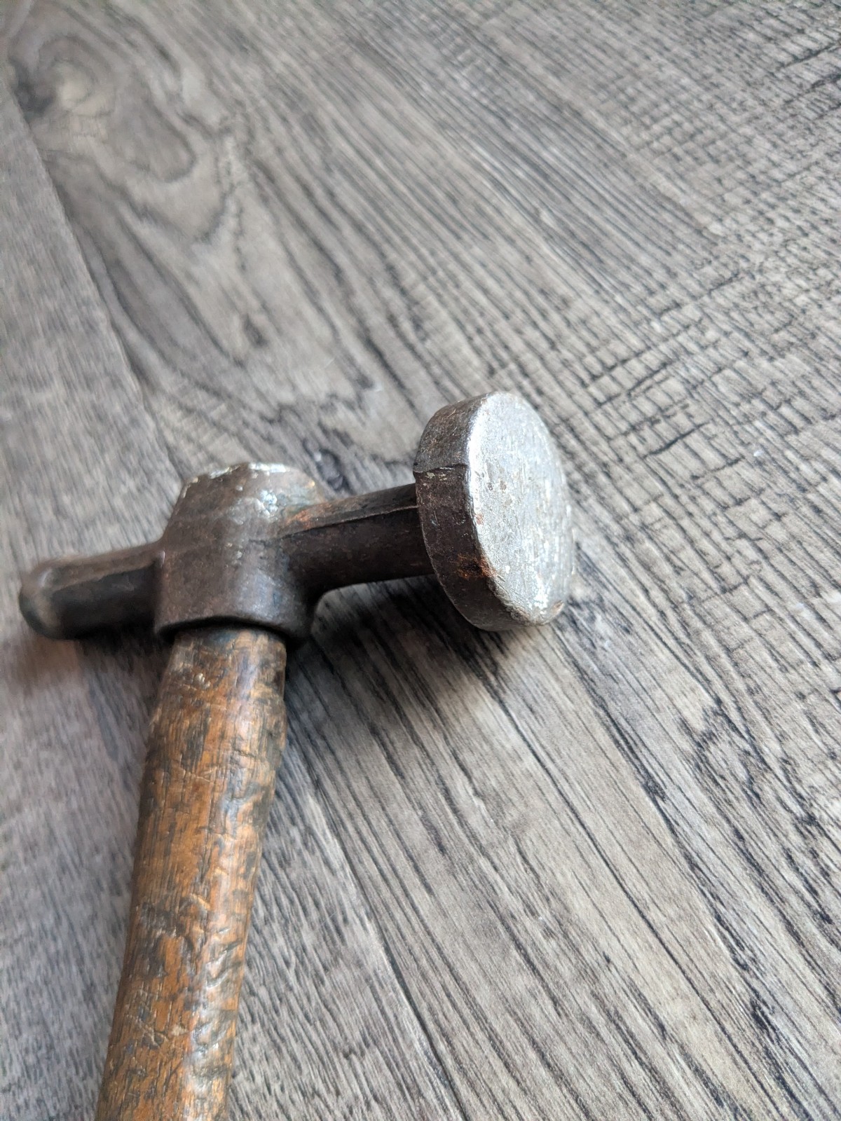 Vintage Auto Body Hammer Square and Round Face