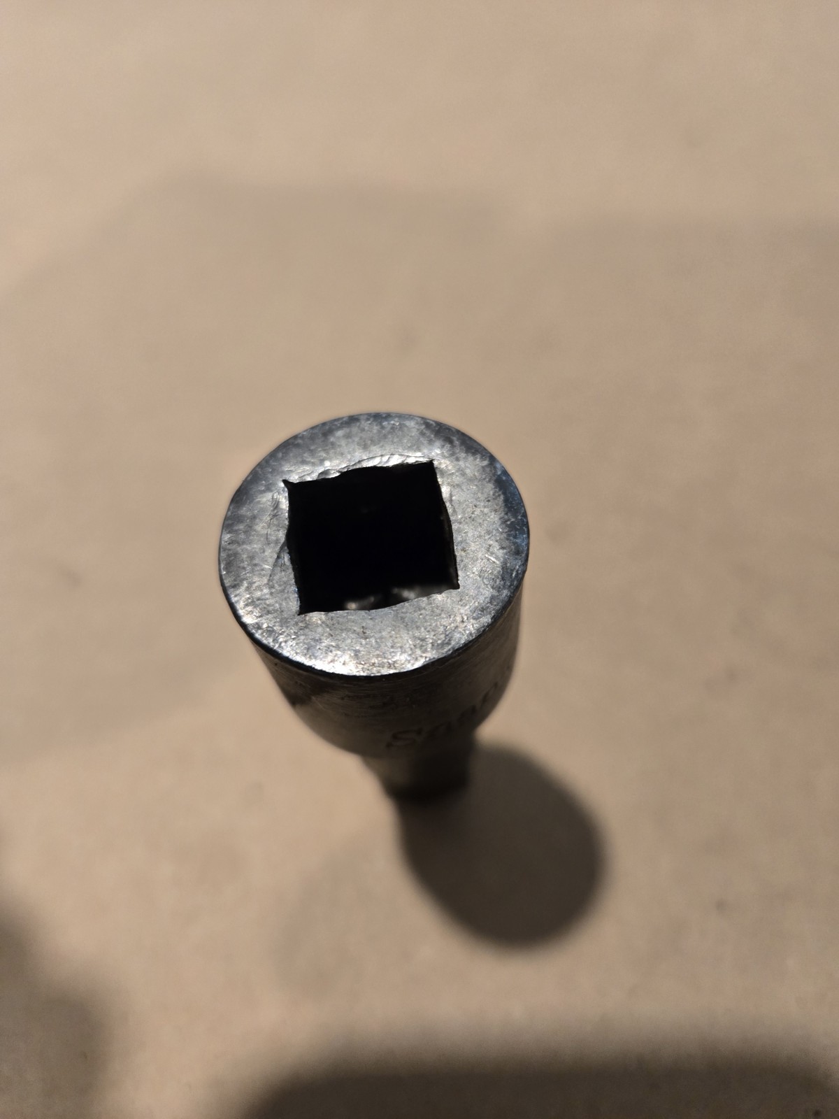 Snap On 1/2″ Drive 2-5/8″ Snap Ring Impact Extension USA For Parts Worn IMX32A