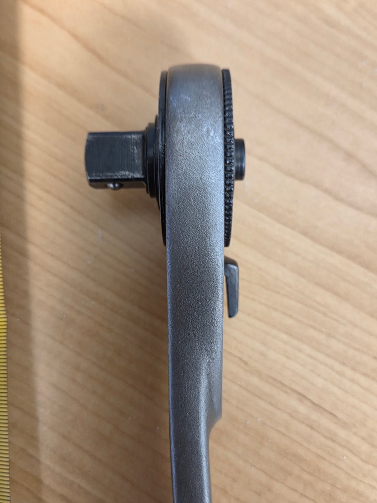 Vintage Craftsman 1/2″ Drive Stainless Steel USA 43763 Ratchet. Excellent Cond.
