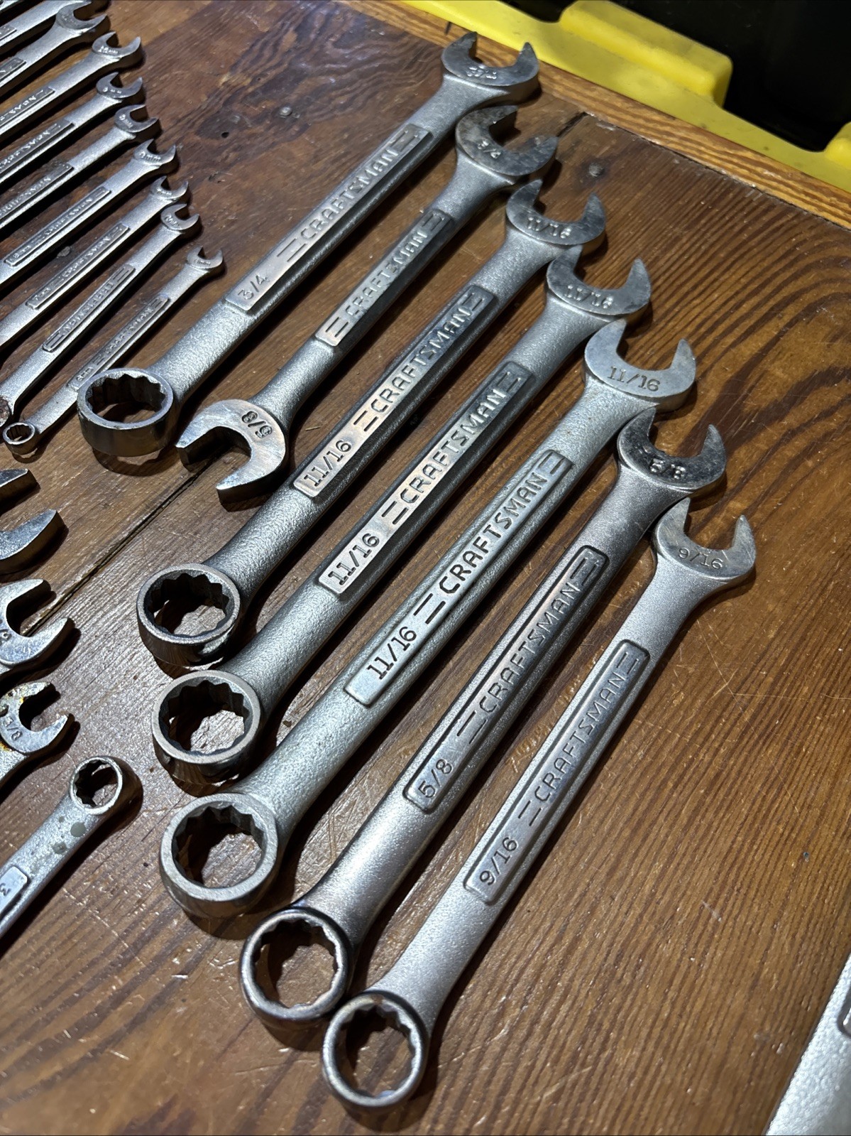 CFRAFTSMAN ( Lot Of 56 ) Open End Wrench’s Standard/Metric