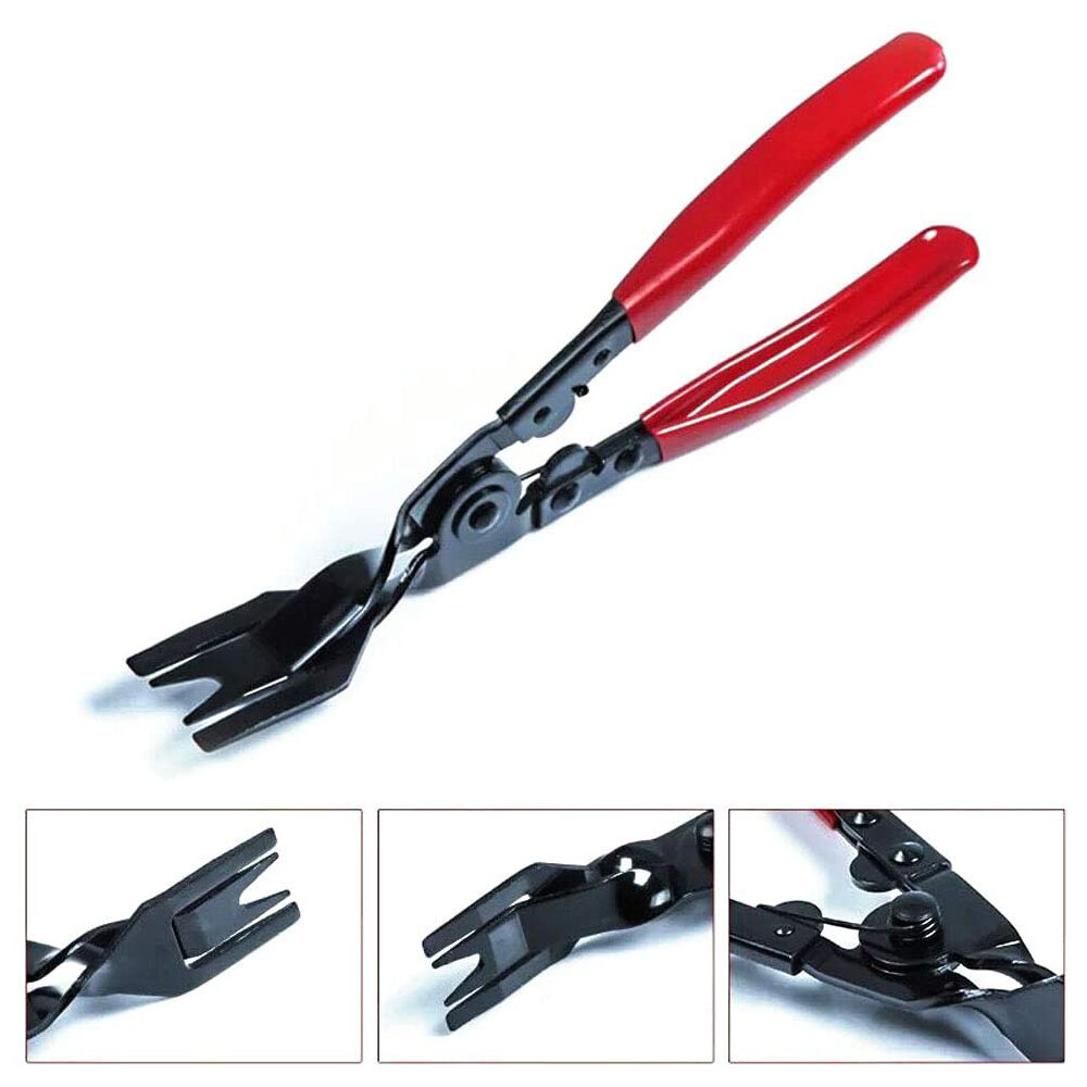 Clip Pliers Set And Fastener Remover Auto Upholstery Repair Kit With Storage Bag