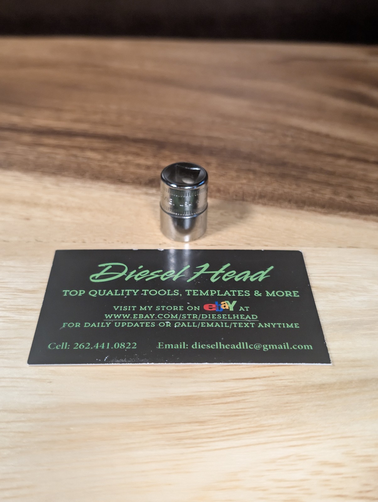 *NEW* Snap On Tools FSM13 3/8″ Dr 6-Point Metric 13mm Shallow Socket FREE SHIP