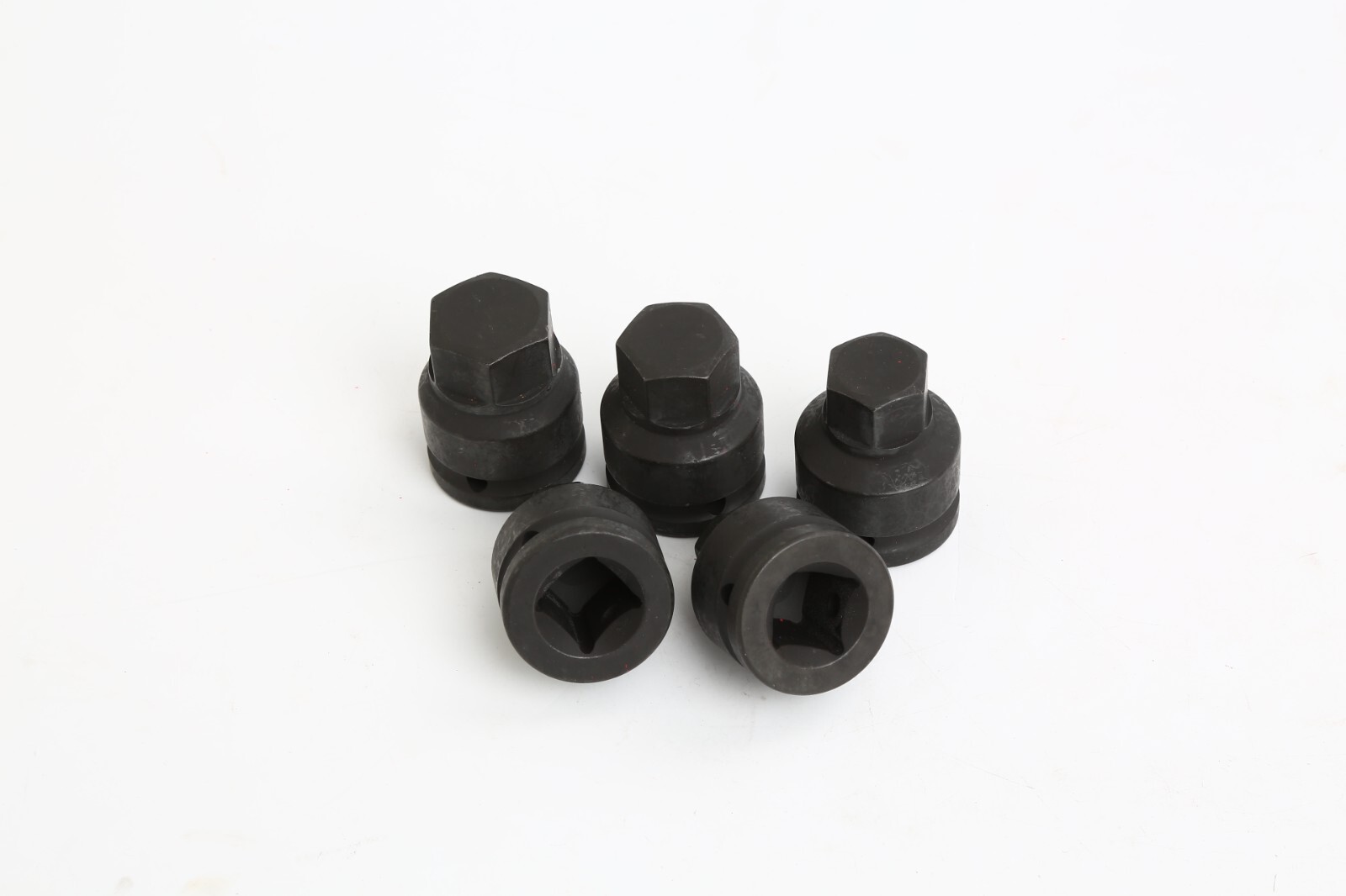 3/4 Inch Drive Impact Hex Driver Set 3/4, 7/8, 1 ,1-1/8, 1-1/4 in Cr-Mo Sockets