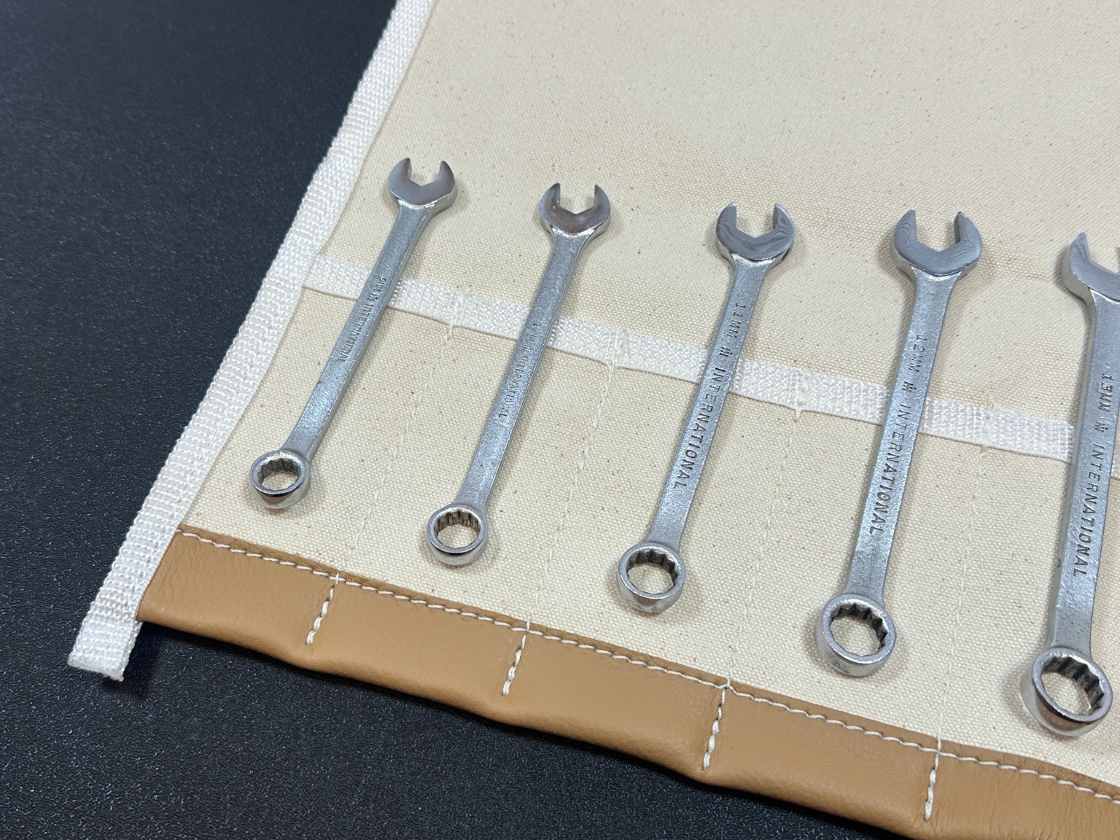 🇺🇸 International Harvester IH USA 9pc Metric 9mm-19mm Combination Wrench Set