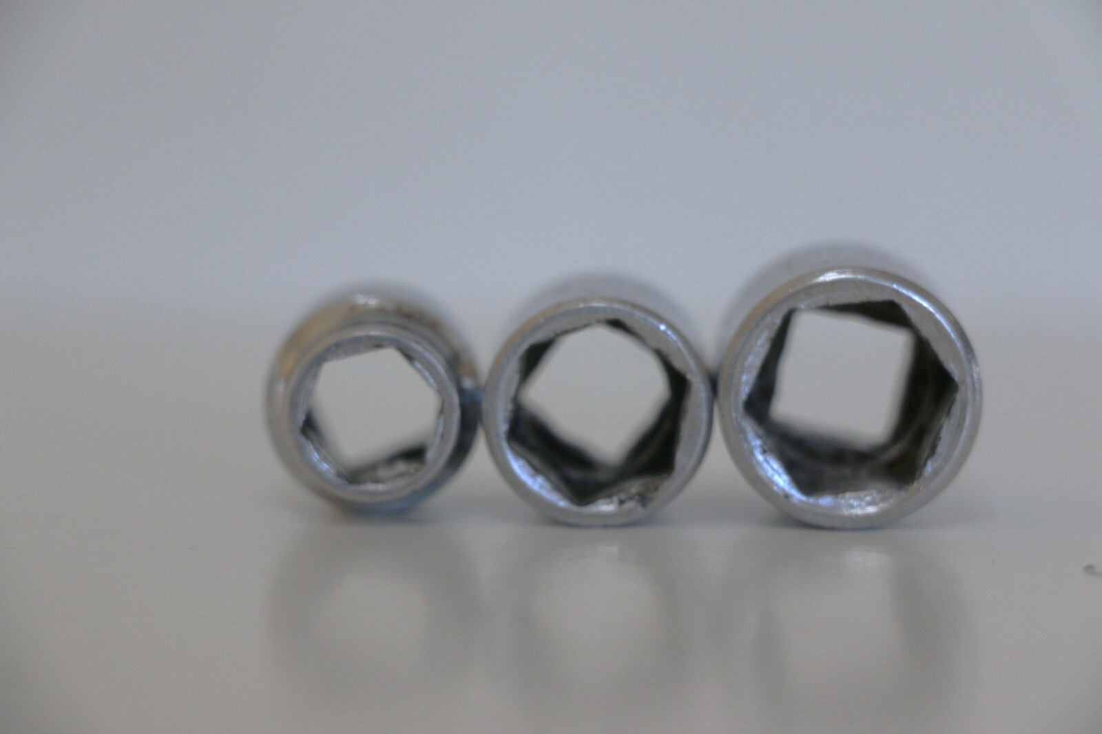 3 SK 6-PT SOCKETS – 3/8”, 1/2″, AND 9/16”