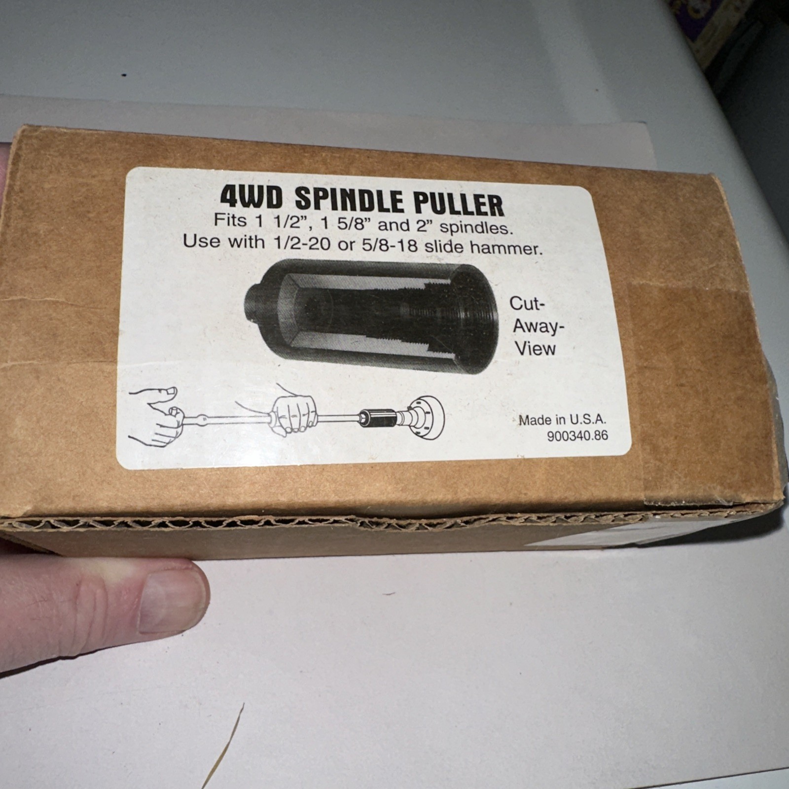 VTG. Lisle 4WD Spindle Puller ! Excellent Condition ! USA 🇺🇸 Made !