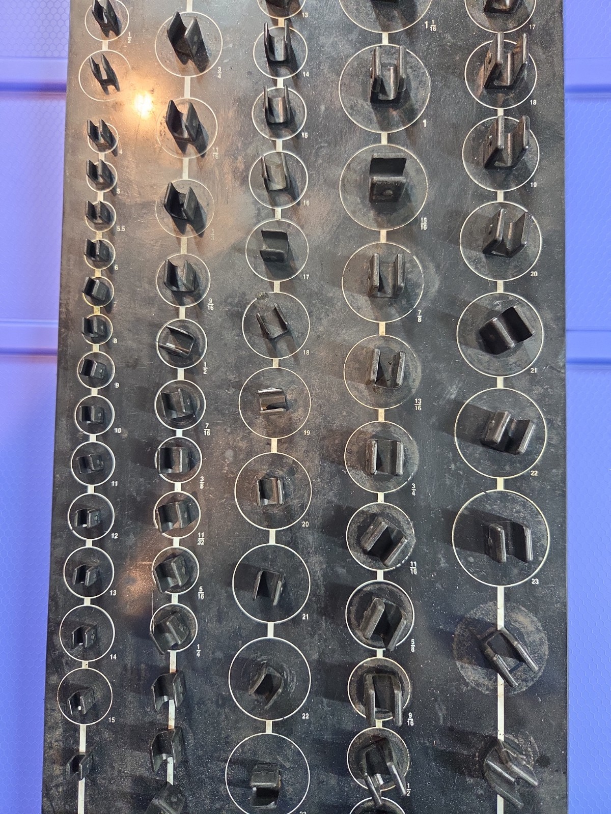 MAC Tools MSO80 Socket Organizer Holds 96 Sockets 1/4 3/8 1/2 Metric & SAE