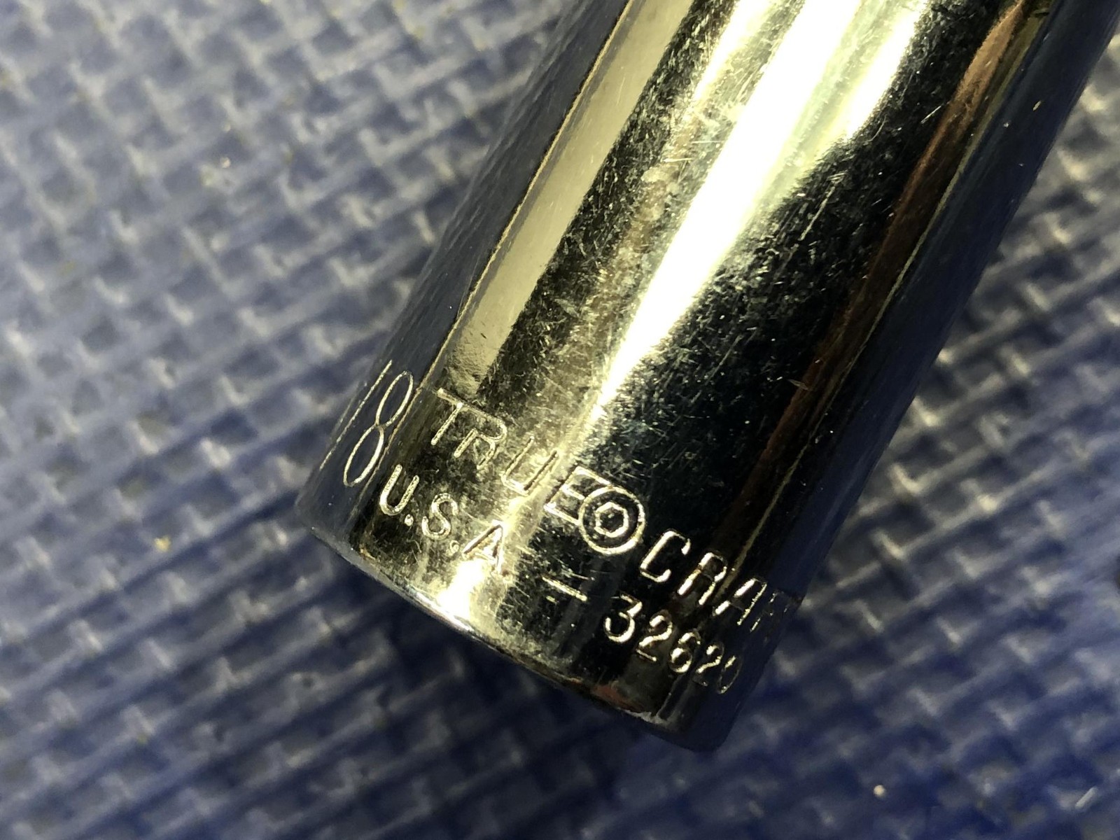 True Craft Deep Well Socket Vintage USA 3/8 Drive 5/8 – 6 Point truecraft 32620
