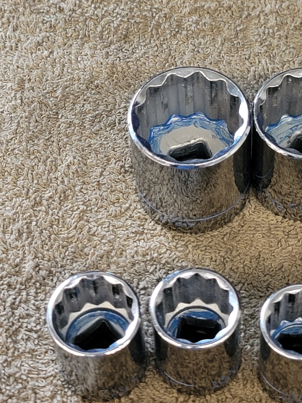 13 Craftsman Sae Socket Set 1/2″ Drive 1-1/4″ to 7/16″ G2 12 Point Tools USA