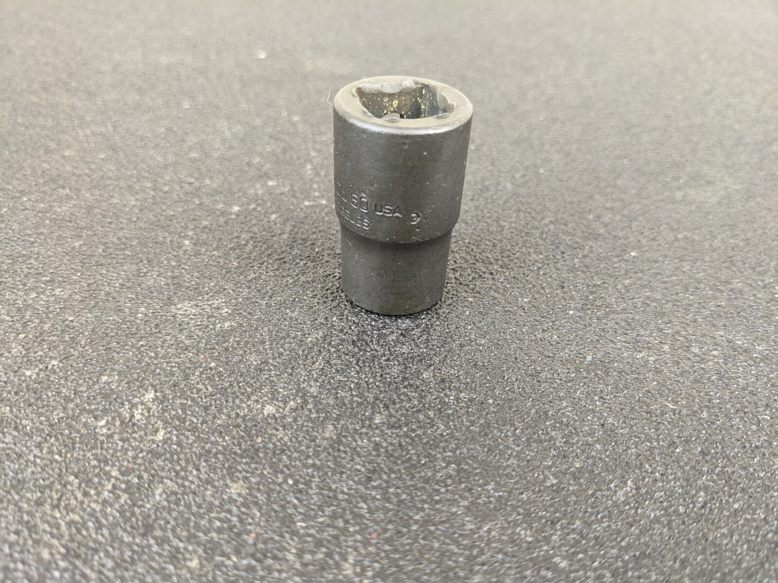 #bj249 Snap On Tools IMDL160 1/2” Drive 1/2” Shallow 12 Point SAE Impact Socket