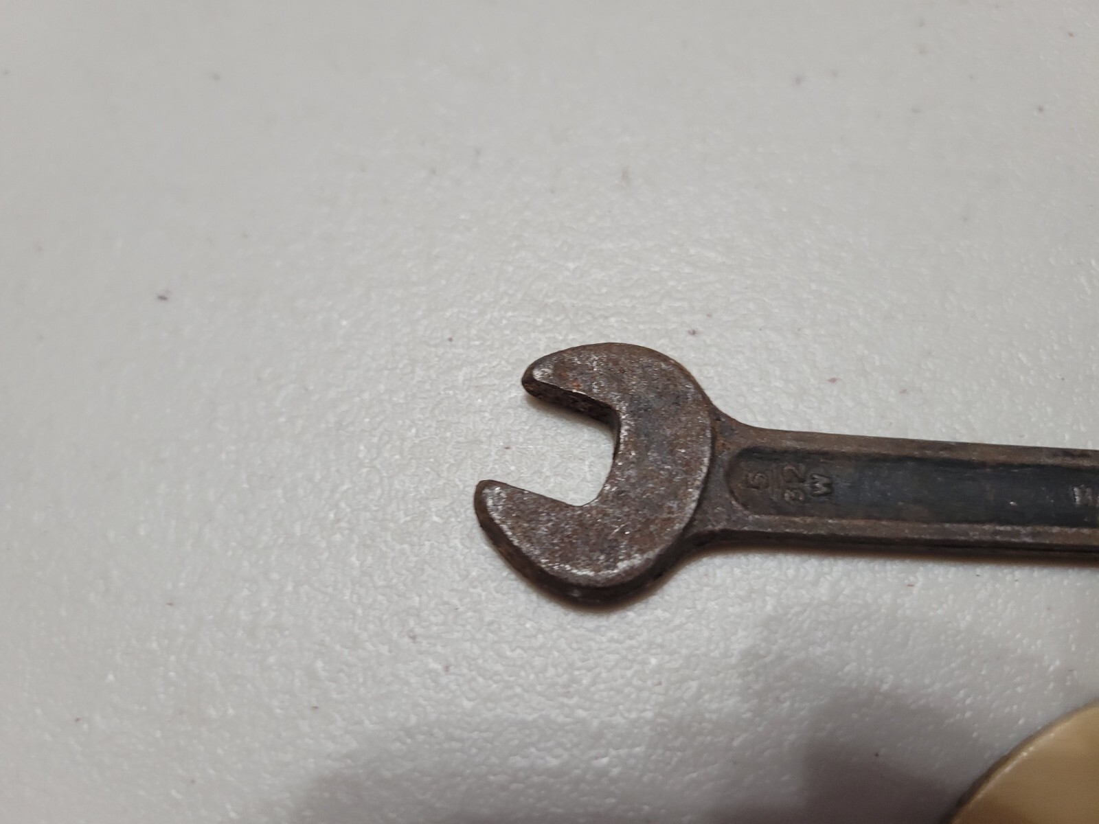 Vintage Triumph 5/32″ W and 1/8″ W Open End Wrench Made in England Whitworth