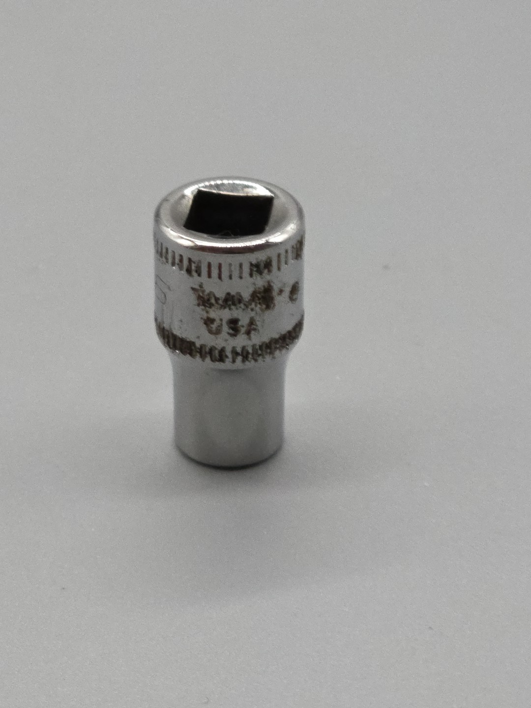 Snap-on Tools TMM6 6mm Metric Flank Drive Shallow Socket 6 Point 1/4″ Drive USA
