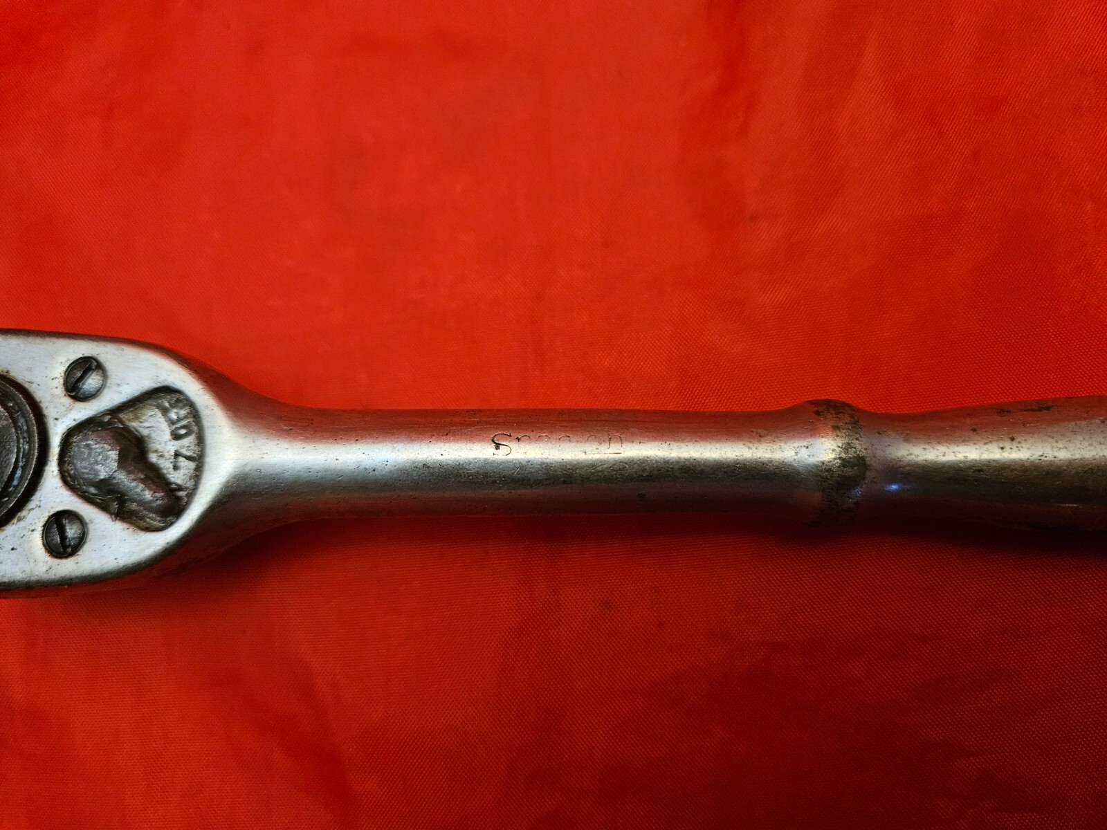 Snap-on F70N? 3/8″ Drive 7″ Long Ratchet CLEANED & LUBRICATED USA Vintage S12