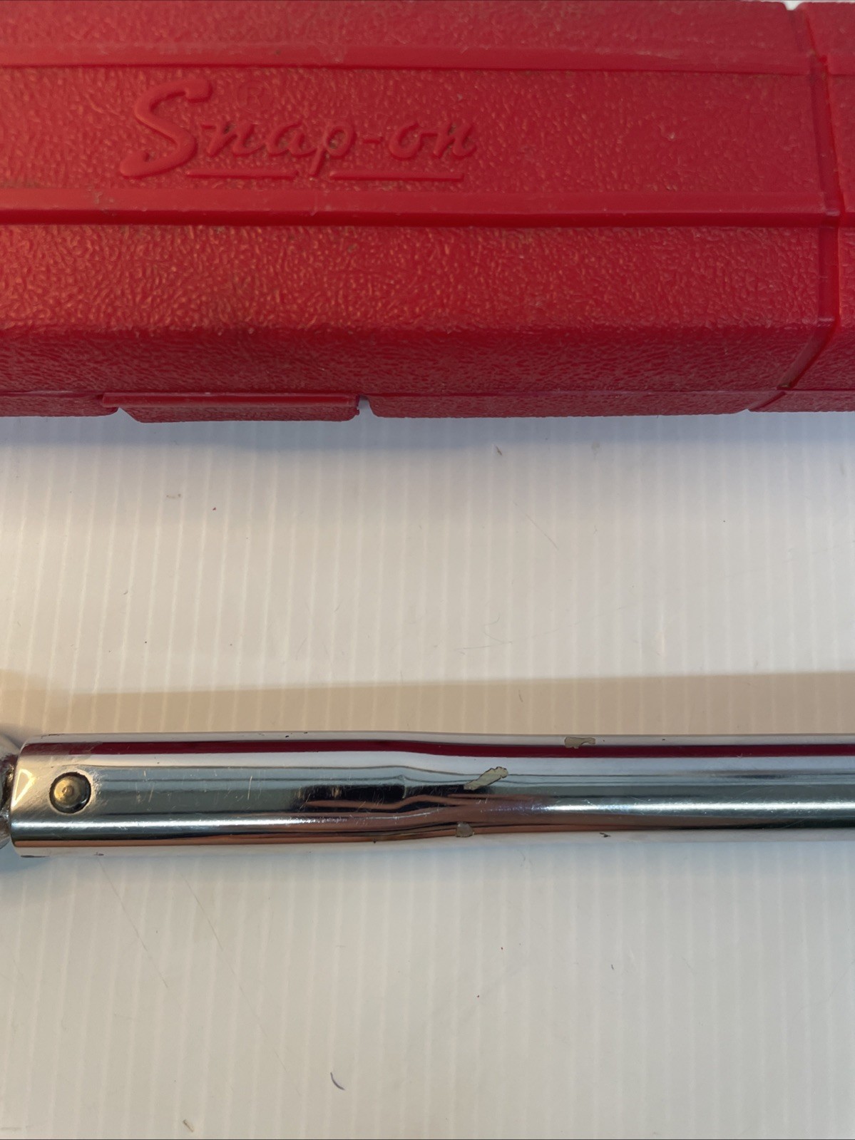 Snap on Qjr284d 3/8 Drive 1000 Pounds/inch Torque Wrench With Case – Pre Owned