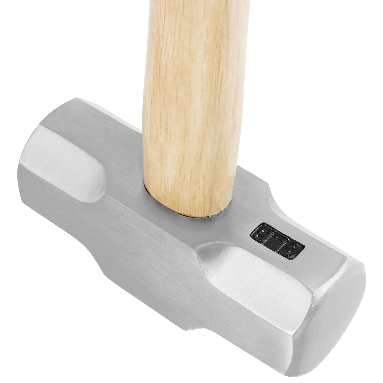 2 Pack 4 lbs Mini Sledge Hammer, Small Hammer with Wooden Silver