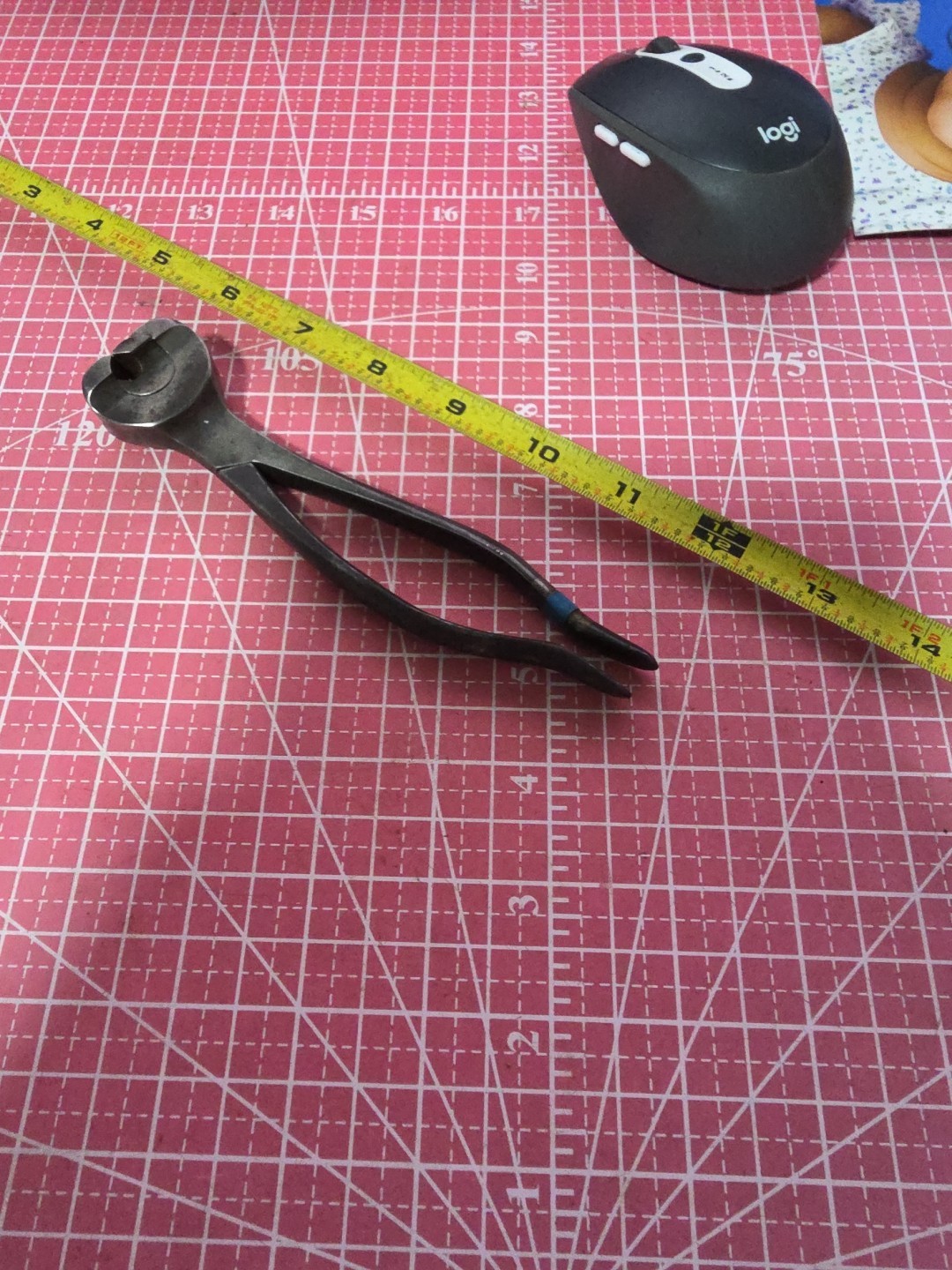 Vintage 1900s Zangen Union Germany Piano Wire Cutters Max 5/64 Size 26 27 24 18
