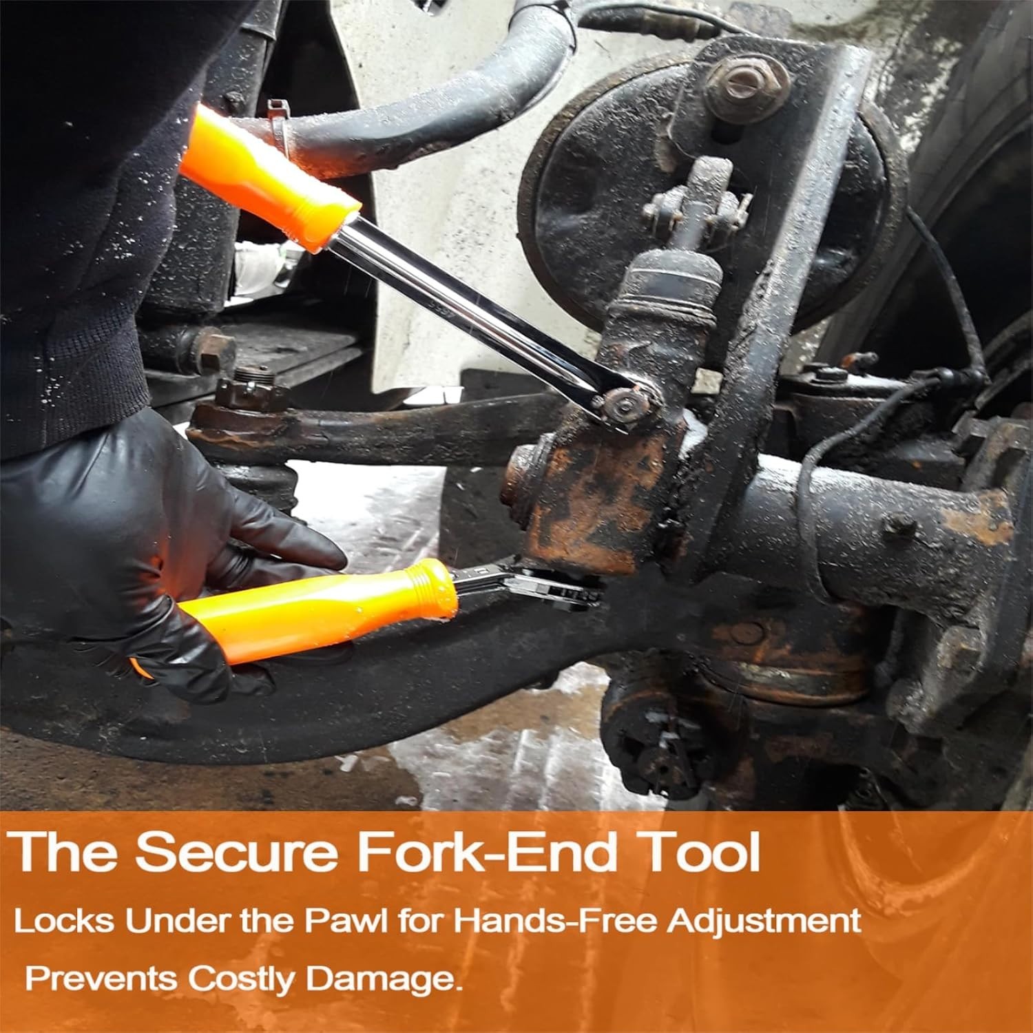 Brake Adjustment Tool Set 5/16″ Ratcheting Wrench for Semi Trucks 2-Piece