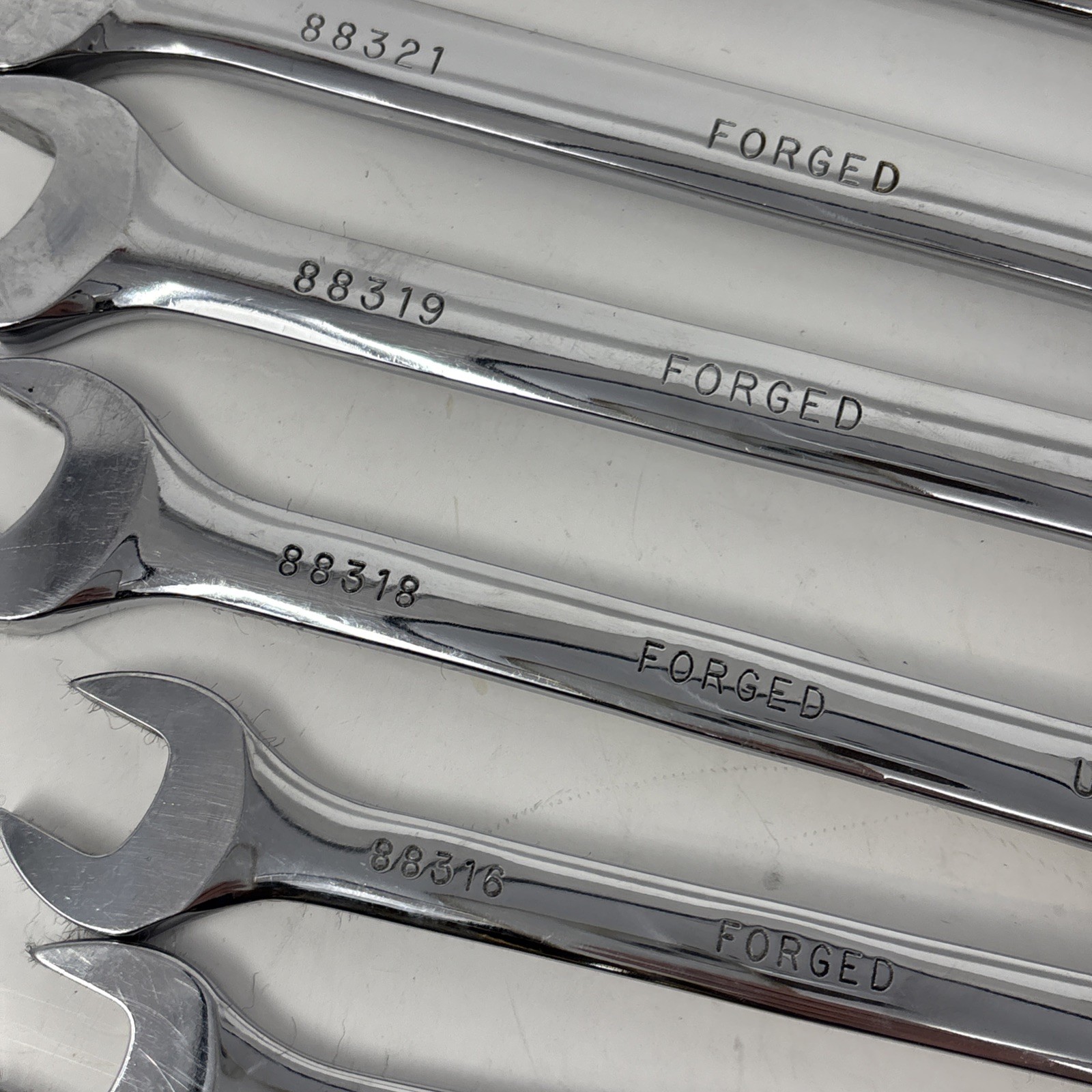 SK S-K Tools 14 Pcs Metric Combo Wrench Set SuperKrome Polished 7MM to 22MM READ