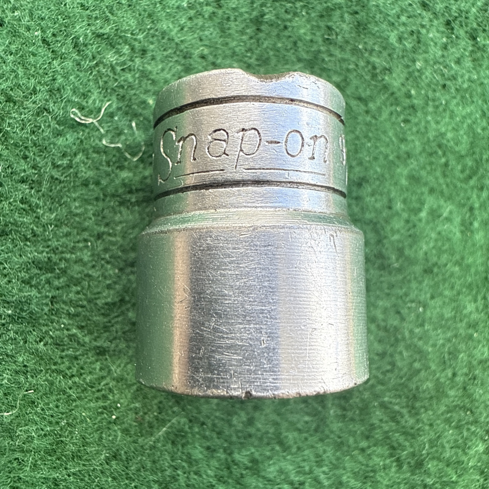 Snap-on 3/8 Drive 5/16 SAE Shallow Chrome Socket F18