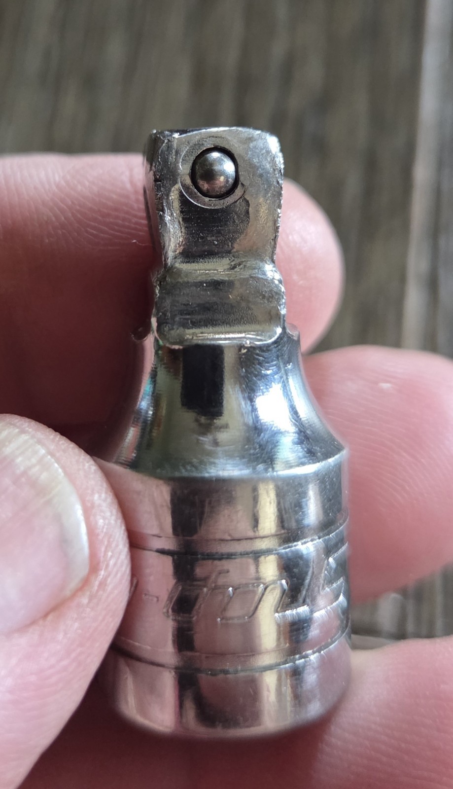 Snap-On FXWP1 Wobble Kurled 3/8″ Drive Extension Bar 1.5″L USA Made Socket