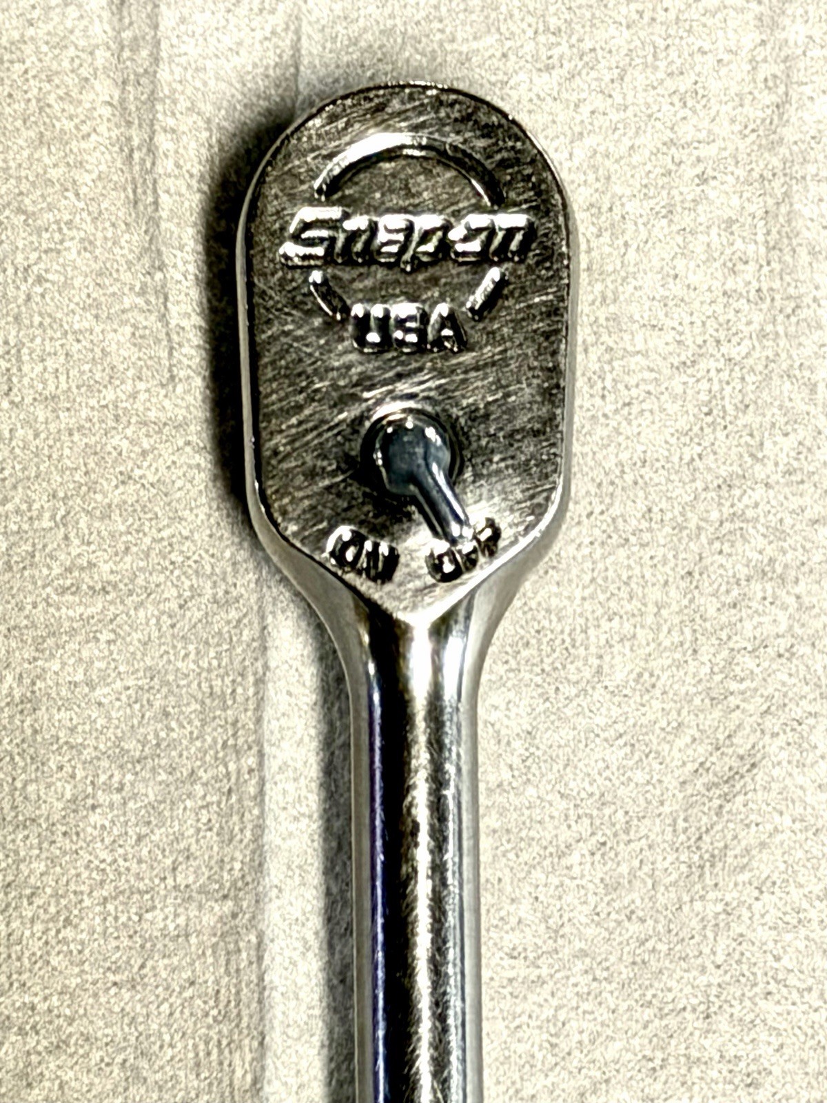 Snap-on FHL80 3/8″ Drive Long Handle Ratchet Green Soft Comfort Grip Dual 80