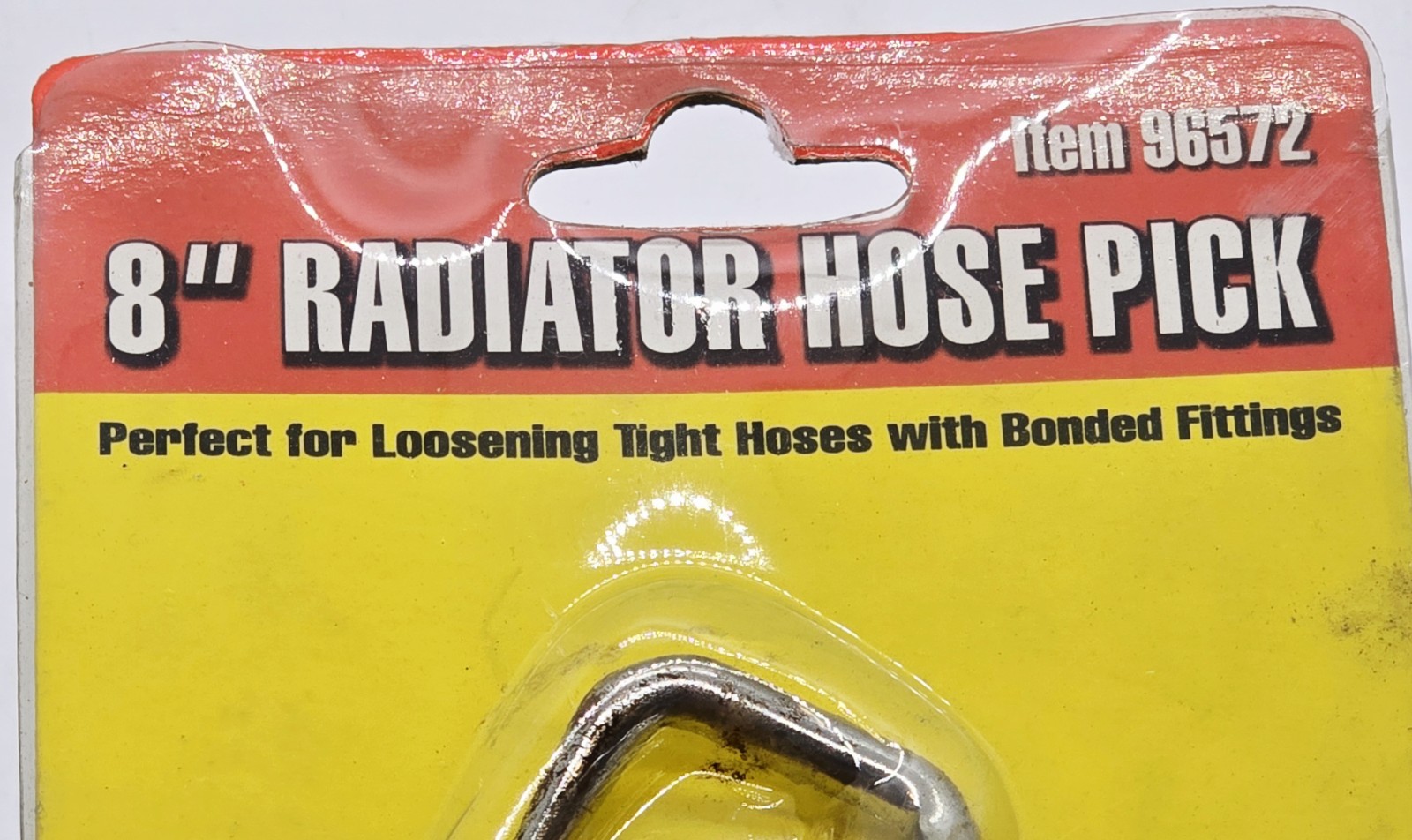 New NOS U.S. General 8″ Radiator Hose Pick #96572 With Orange Flame Decor