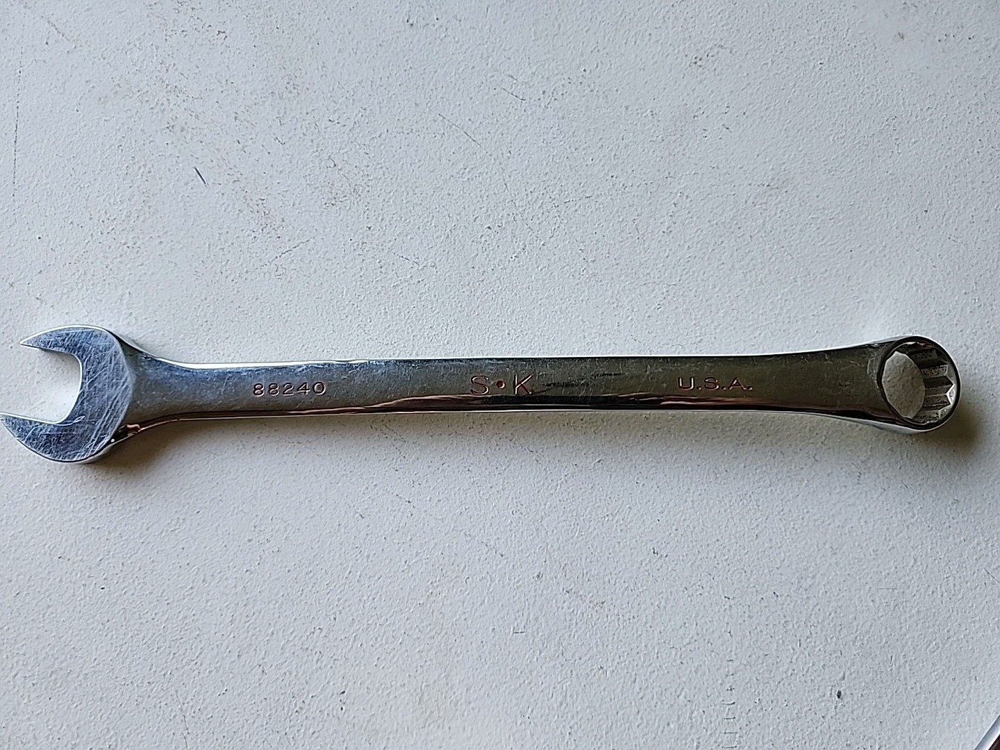 S-K Tools 88240 1-1/4in 12 Point Combination Wrench USA