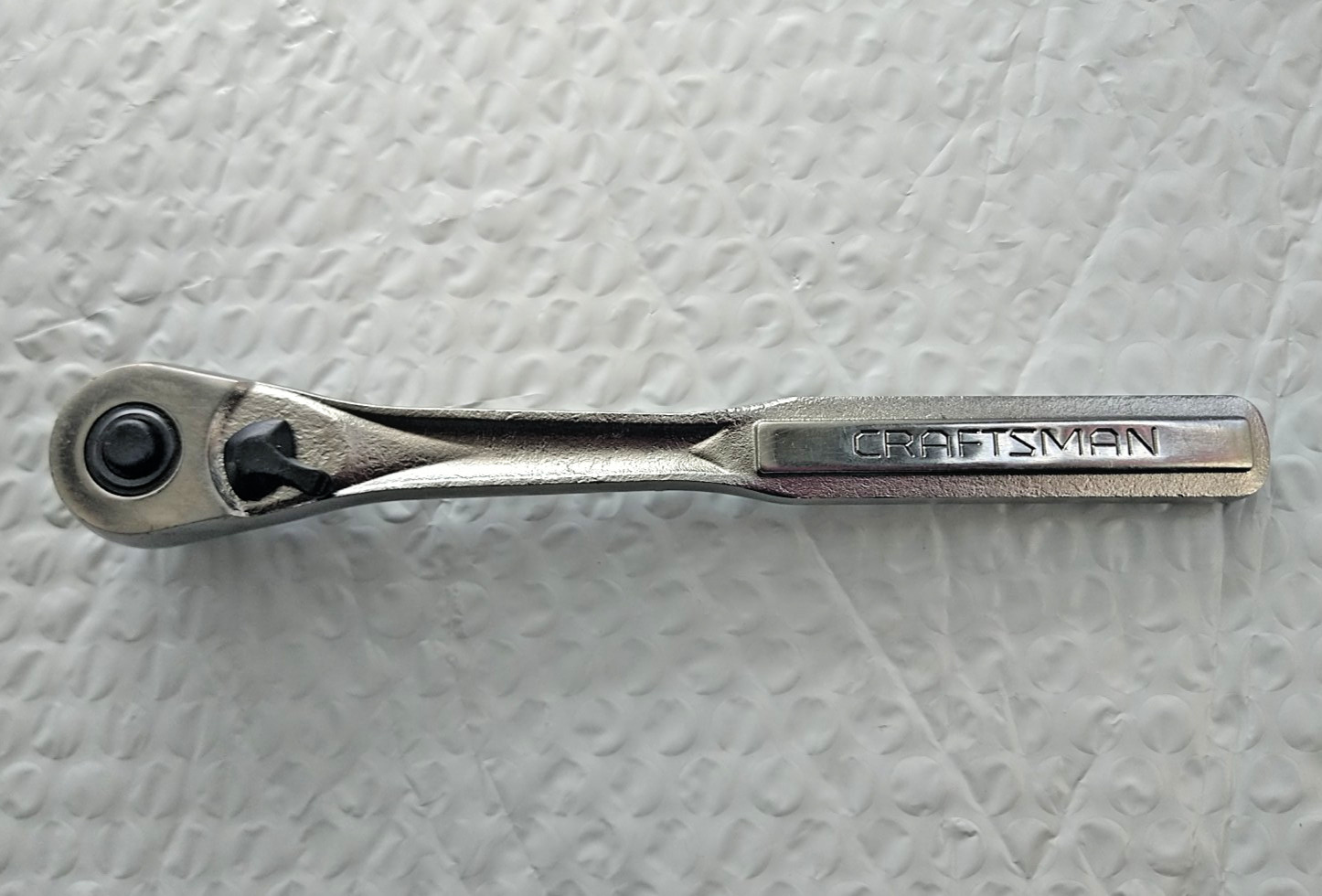 CRAFTSMAN TOOLS T2V44808, 3/8″ DRIVE RATCHET, 7.75″ L. *QUICK RELEASE**USA MADE*
