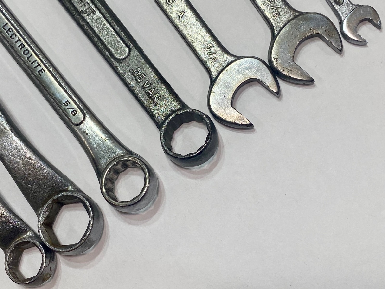 Vintage Lectrolite/SK Lectrolite 7 pc. Wrench Lot, ca. 1930’s-1950’s, USA
